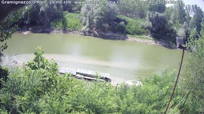 immagine della webcam nei dintorni di Salsomaggiore Terme: webcam Roccabianca