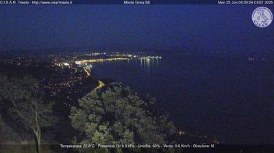 immagine della webcam nei dintorni di Opicina: webcam San Dorligo della Valle