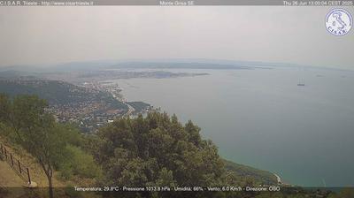 immagine della webcam nei dintorni di Duino-Aurisina: webcam San Dorligo della Valle