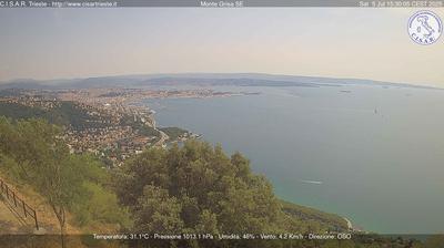 immagine della webcam nei dintorni di Monfalcone: webcam San Dorligo della Valle