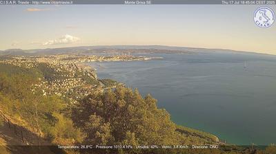 immagine della webcam nei dintorni di Barcola: webcam San Dorligo della Valle
