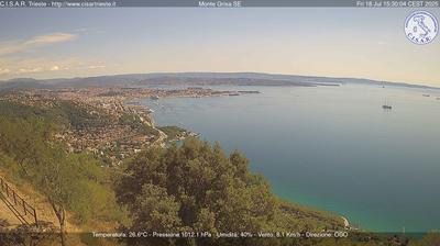 immagine della webcam nei dintorni di Muggia: webcam San Dorligo della Valle