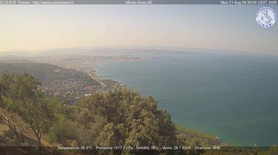 immagine della webcam nei dintorni di Trieste Ronchi dei Legionari: webcam San Dorligo della Valle