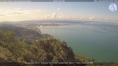 immagine della webcam nei dintorni di Barcola: webcam San Dorligo della Valle