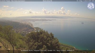 immagine della webcam nei dintorni di Trieste: webcam San Dorligo della Valle