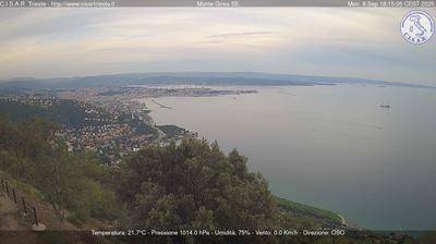 immagine della webcam nei dintorni di Villa Opicina: webcam San Dorligo della Valle