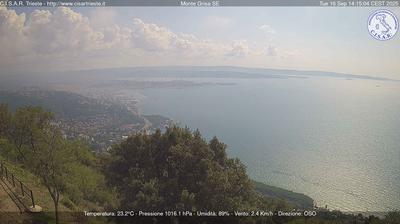 immagine della webcam nei dintorni di Sistiana: webcam San Dorligo della Valle