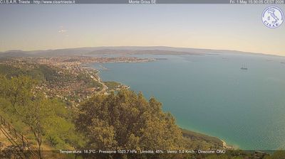 immagine della webcam nei dintorni di Monfalcone: webcam San Dorligo della Valle