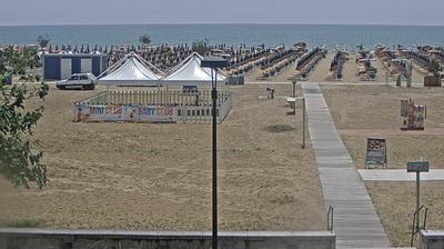 immagine della webcam nei dintorni di San Michele al Tagliamento: webcam Bibione