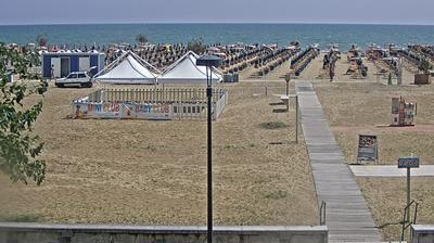 immagine della webcam nei dintorni di Lignano Sabbiadoro: webcam Bibione