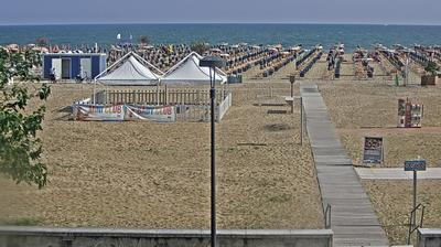 immagine della webcam nei dintorni di Lignano Sabbiadoro: webcam Bibione