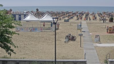 immagine della webcam nei dintorni di San Michele al Tagliamento: webcam Bibione