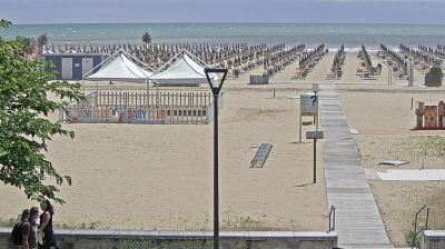 immagine della webcam nei dintorni di Lignano Sabbiadoro: webcam Bibione