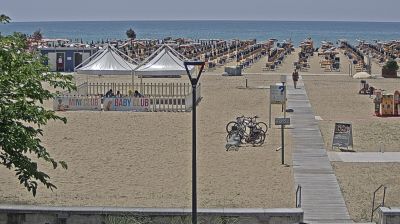 immagine della webcam nei dintorni di San Michele al Tagliamento: webcam Bibione
