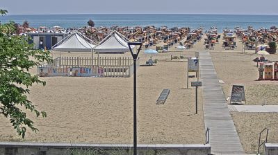 immagine della webcam nei dintorni di Grado Pineta: webcam Bibione