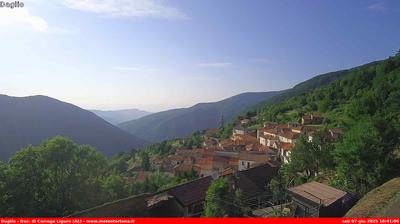 immagine della webcam nei dintorni di Rovegno: webcam Carrega Ligure