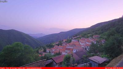 immagine della webcam nei dintorni di Zerba: webcam Carrega Ligure