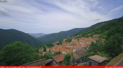 immagine della webcam nei dintorni di Brignano-Frascata: webcam Carrega Ligure