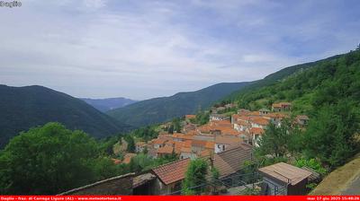 immagine della webcam nei dintorni di Passo del Penice: webcam Carrega Ligure
