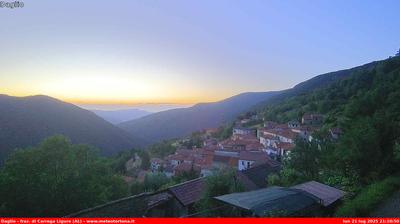immagine della webcam nei dintorni di Rovegno: webcam Carrega Ligure