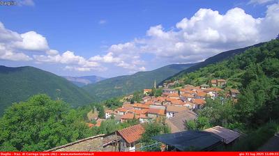 immagine della webcam nei dintorni di Carrosio: webcam Carrega Ligure