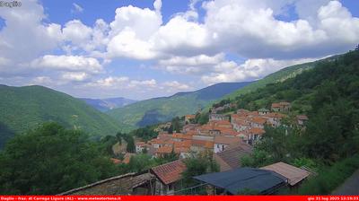 immagine della webcam nei dintorni di Cantalupo Ligure: webcam Carrega Ligure