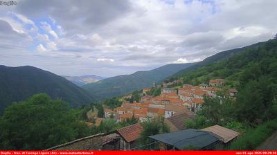 immagine della webcam nei dintorni di Brallo di Pregola: webcam Carrega Ligure