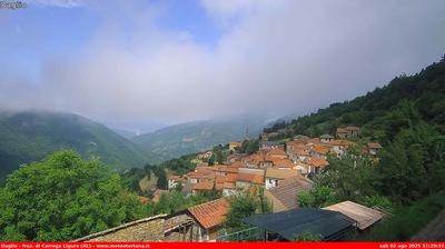 immagine della webcam nei dintorni di Menconico: webcam Carrega Ligure