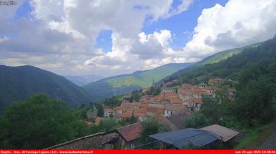 immagine della webcam nei dintorni di Propata: webcam Carrega Ligure