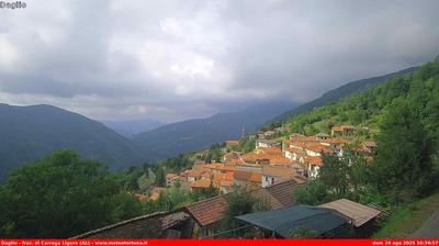 immagine della webcam nei dintorni di Albera Ligure: webcam Carrega Ligure