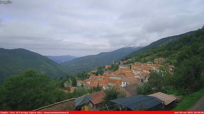immagine della webcam nei dintorni di Cabella Ligure: webcam Carrega Ligure