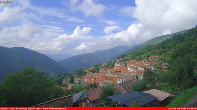 immagine della webcam nei dintorni di Rovegno: webcam Carrega Ligure
