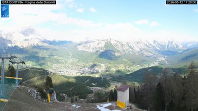 immagine della webcam nei dintorni di Cortina d'Ampezzo: webcam Pocol