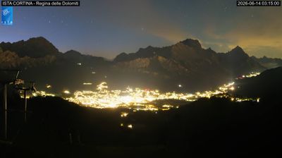 immagine della webcam nei dintorni di Cortina d'Ampezzo: webcam Pocol