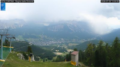 immagine della webcam nei dintorni di Passo di Giau: webcam Pocol
