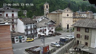 immagine della webcam nei dintorni di Grand Crot: webcam Ala di Stura