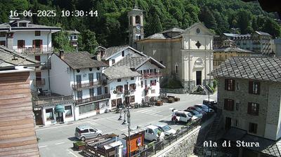 immagine della webcam nei dintorni di Mezzenile: webcam Ala di Stura