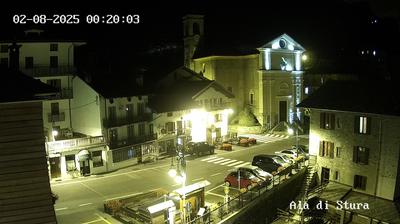immagine della webcam nei dintorni di Mezzenile: webcam Ala di Stura