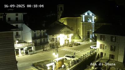 immagine della webcam nei dintorni di Mezzenile: webcam Ala di Stura