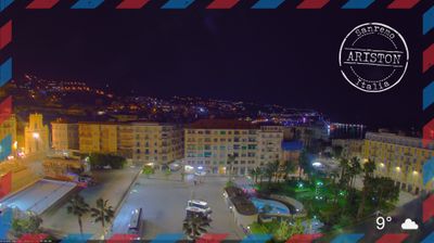 immagine della webcam nei dintorni di Castel Vittorio: webcam Sanremo