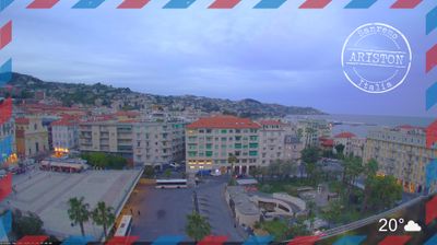 immagine della webcam nei dintorni di Ventimiglia: webcam Sanremo