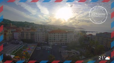 immagine della webcam nei dintorni di Ventimiglia: webcam Sanremo