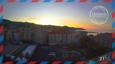 immagine della webcam nei dintorni di Bordighera: webcam Sanremo