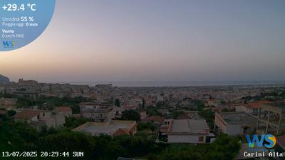 immagine della webcam nei dintorni di Bagheria: webcam Carini