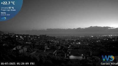 immagine della webcam nei dintorni di Palermo: webcam Carini
