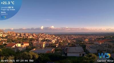 immagine della webcam nei dintorni di Bagheria: webcam Carini
