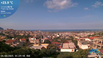 immagine della webcam nei dintorni di Palermo Boccadifalco: webcam Carini