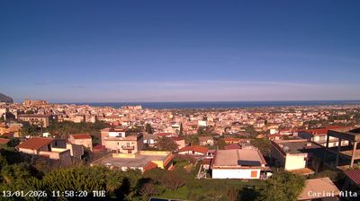 immagine della webcam nei dintorni di Sferracavallo: webcam Carini