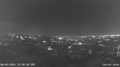 immagine della webcam nei dintorni di Palermo Boccadifalco: webcam Carini