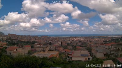 immagine della webcam nei dintorni di Palermo Boccadifalco: webcam Carini